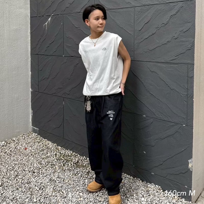 Connie denim pants | kaoyorinakami