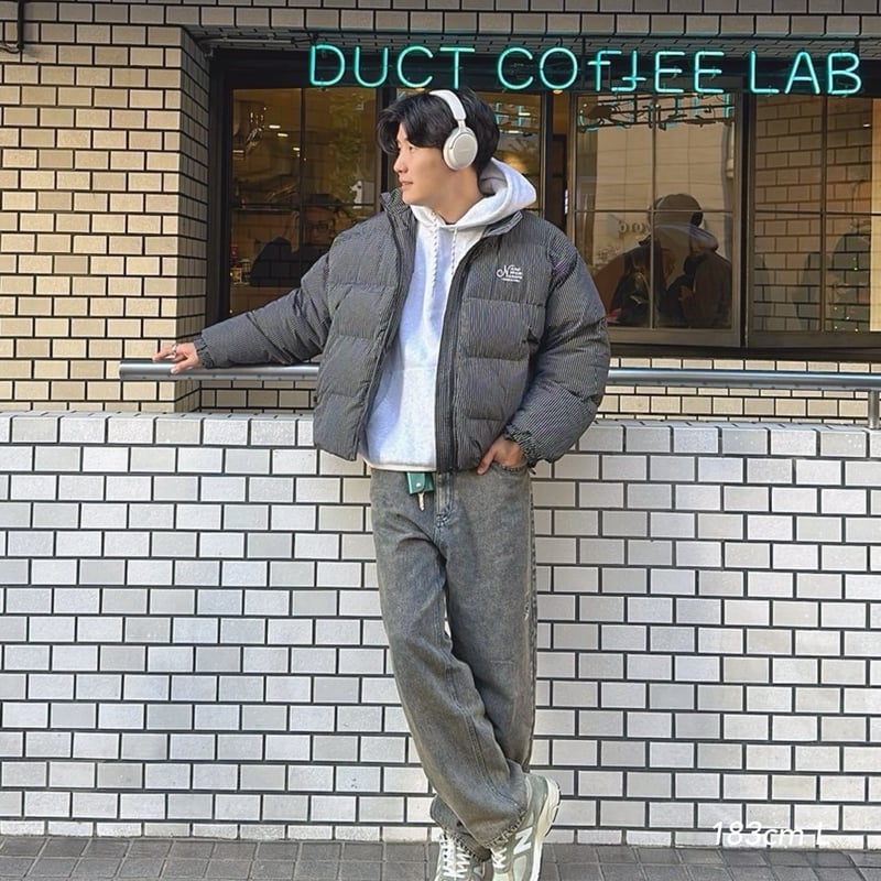 check panel blouson | kaoyorinakami