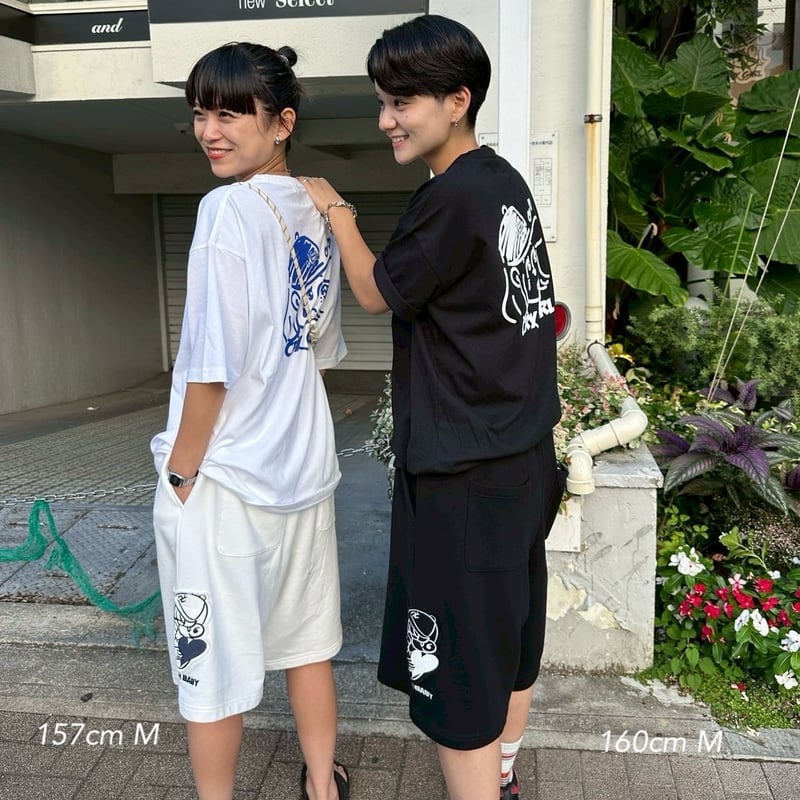 [即完売]kaoyorinakami pleated pants Mサイズ punchbaby sweat pants | kaoyorinakami
