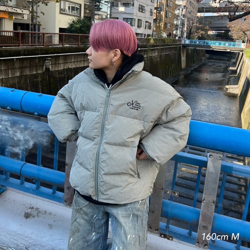 check panel blouson | kaoyorinakami