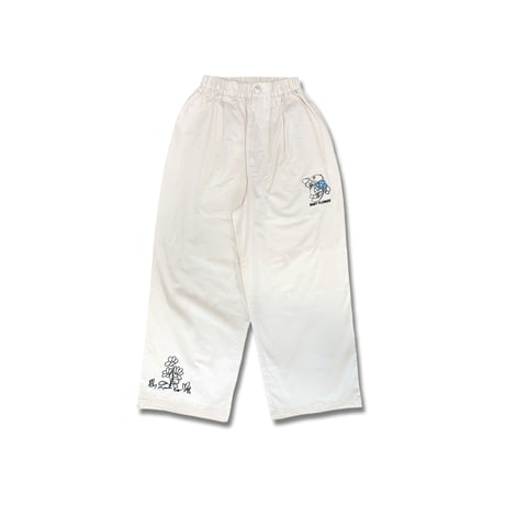punchbaby flower nylon pants