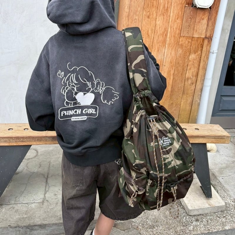 2way camo bag | kaoyorinakami