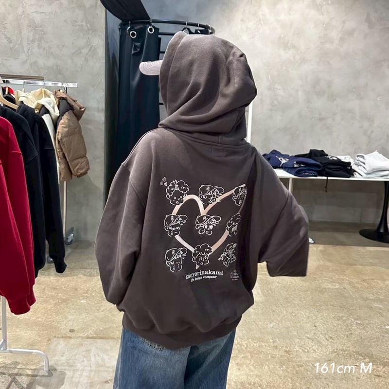 澪央さまの専用　PAIKI hoodie　Mサイズ Miseki seoul】Midnight star over zip-up hoodie | OUR BRAND,Miseki
