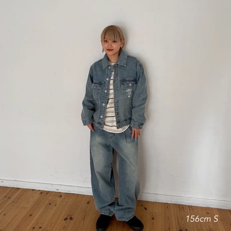 punchbaby denim pants