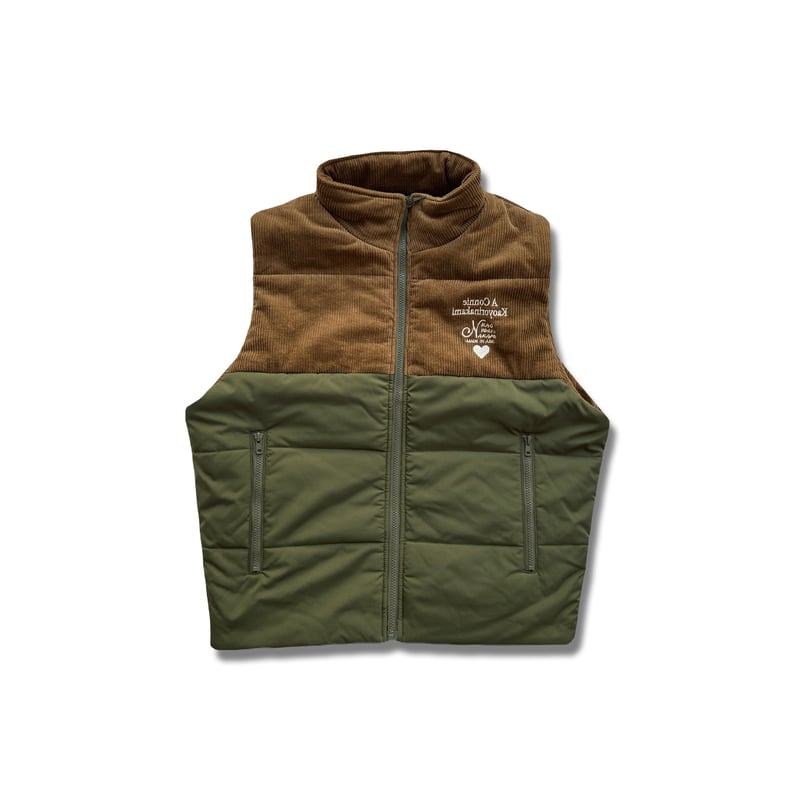 corduroy vest | kaoyorinakami