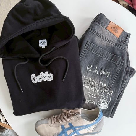 punchbaby denim pants