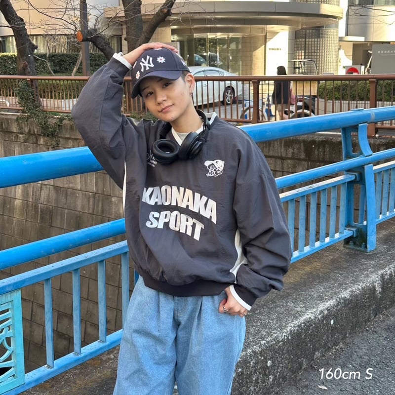 sport nylon pullover | kaoyorinakami