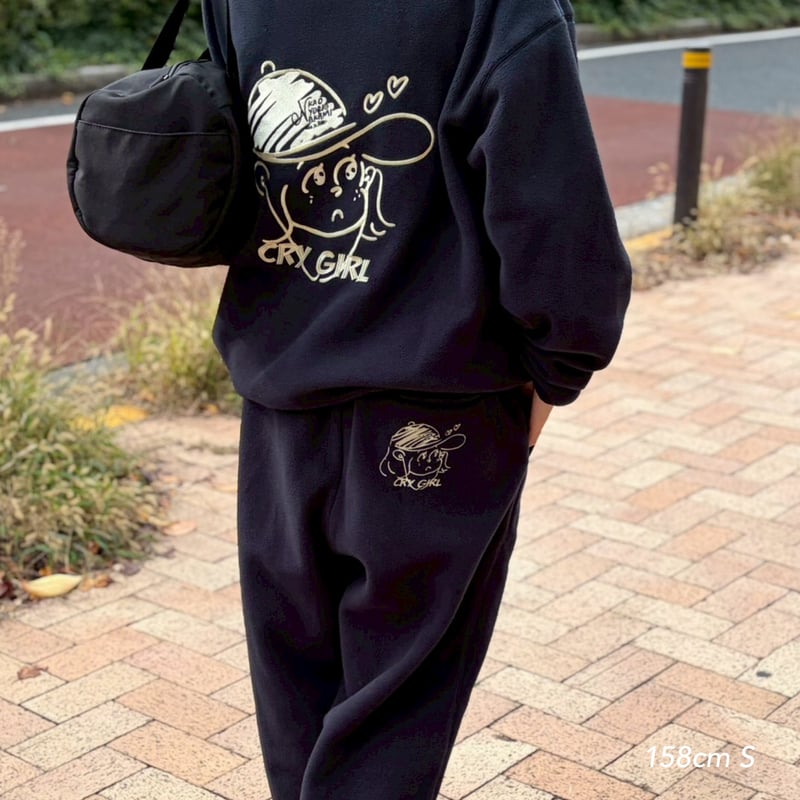 crygirl fleece jacket | kaoyorinakami