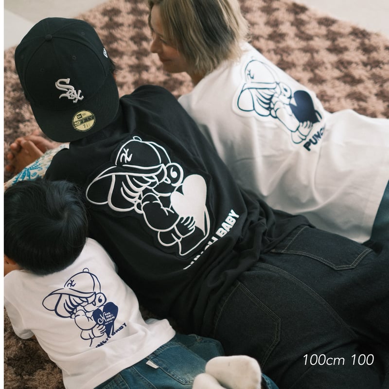 KIDS】punchbaby tee | kaoyorinakami
