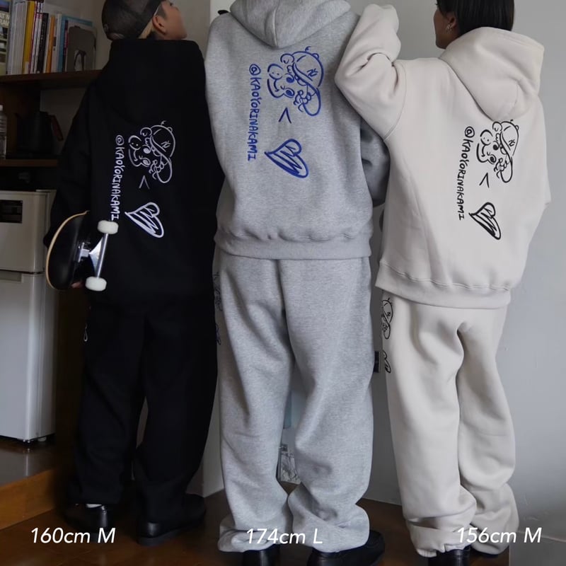 ☺︎<❤︎ sweat pants | kaoyorinakami 