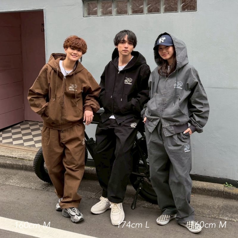 punchbike duck jacket | kaoyorinakami