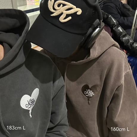 balloon pigment hoodie