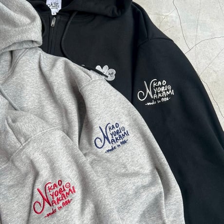 OUR LOVE zip hoodie