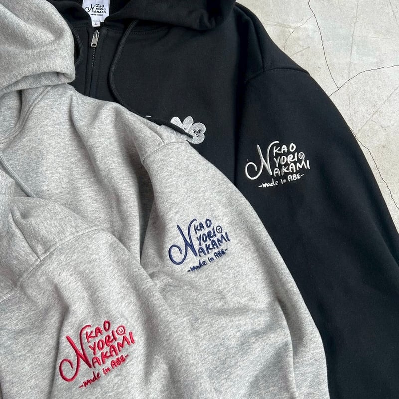 OUR LOVE zip hoodie | kaoyorinakami