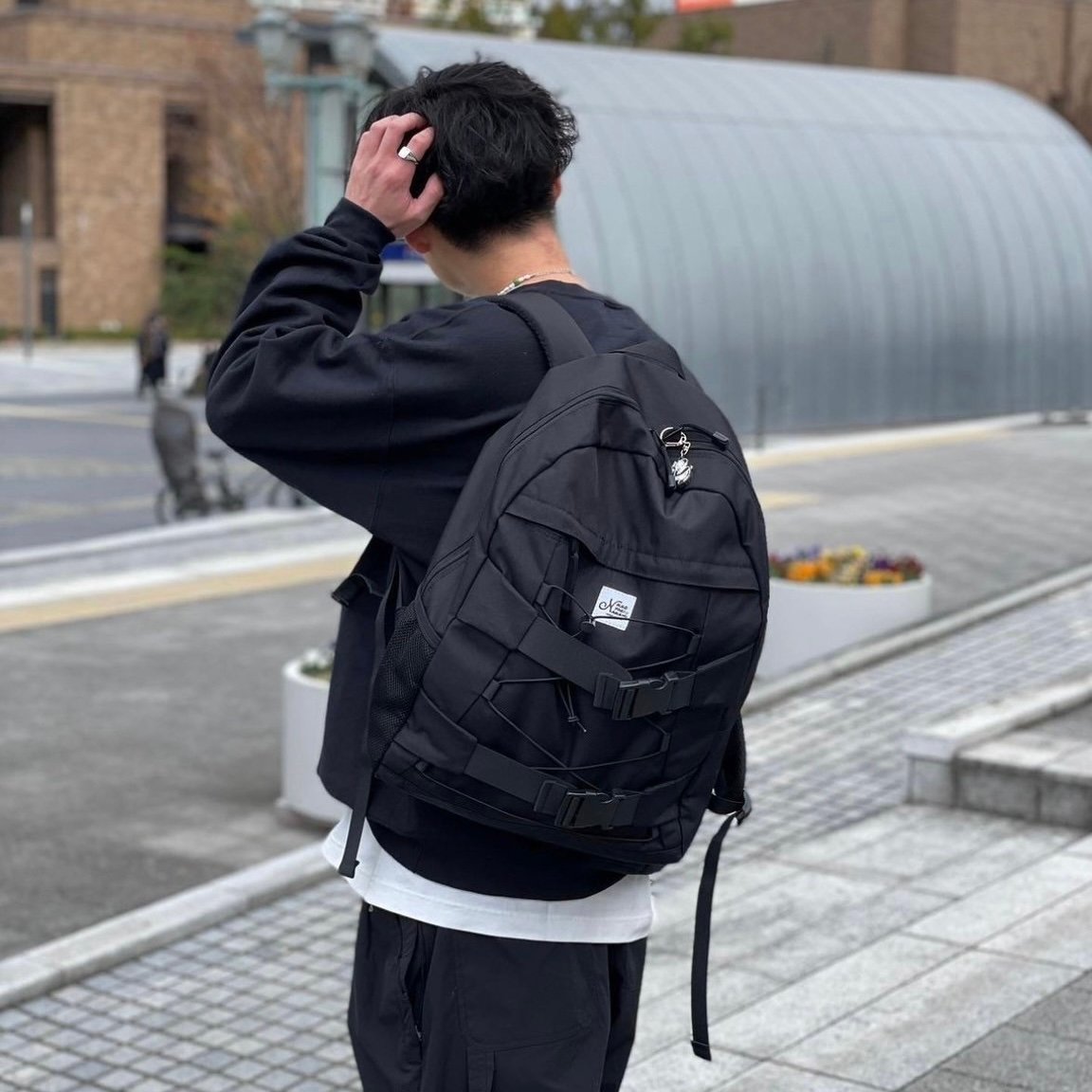 ブラック　kaoyorinakami kaonaka backpack 即完売 kaonaka backpack | kaoyorinakami