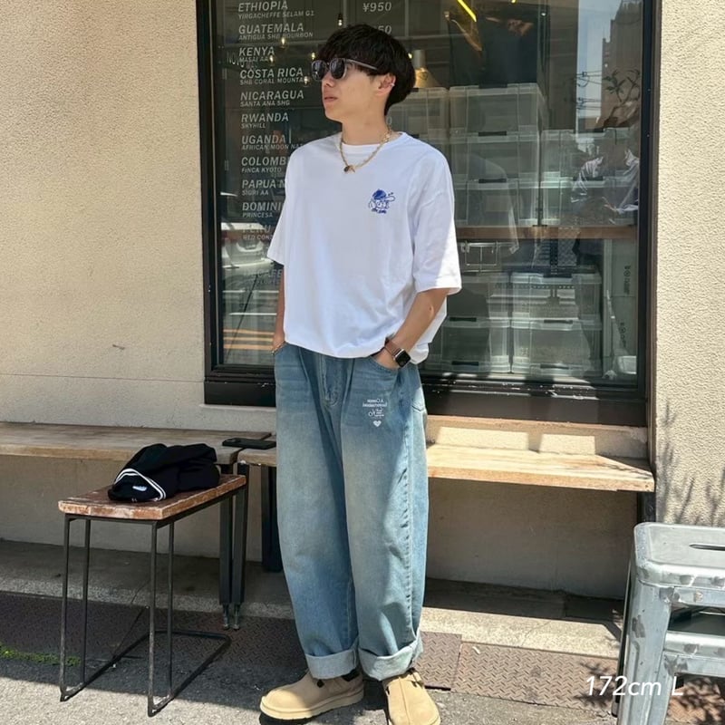 パンツ kaoyorinakami Connie denim pants Connie denim pants | kaoyorinakami