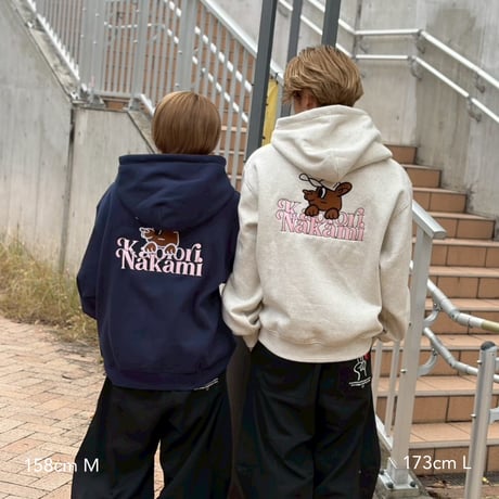 kaonaka bear hoodie