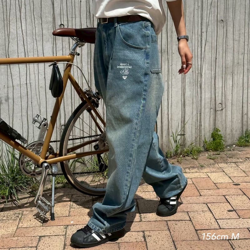 Connie denim pants | kaoyorinakami