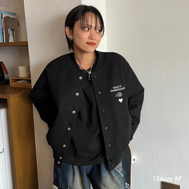 PUNCHBABY stadium jacket | kaoyorinakami