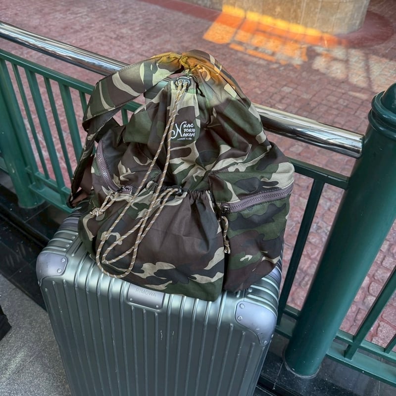 2way camo bag | kaoyorinakami
