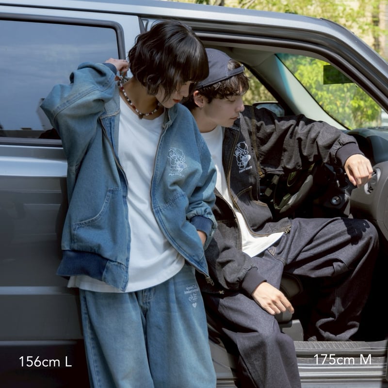 punchbaby denim jacket | kaoyorinakami