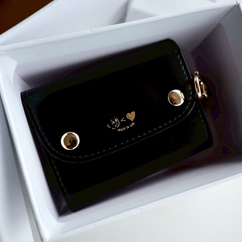 ☺︎<❤︎ leather keycase | kaoyorinakami