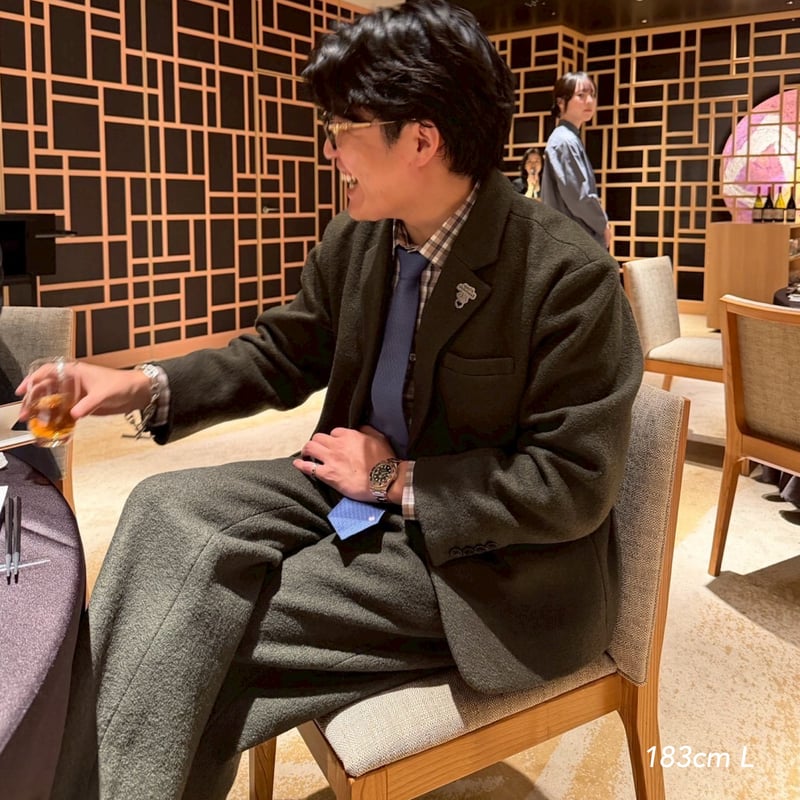 wool tailored jacket | kaoyorinakami