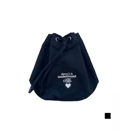 バッグ kaoyorinakami kaoyorinakami ショルダーバッグ heart messenger bag / ハート