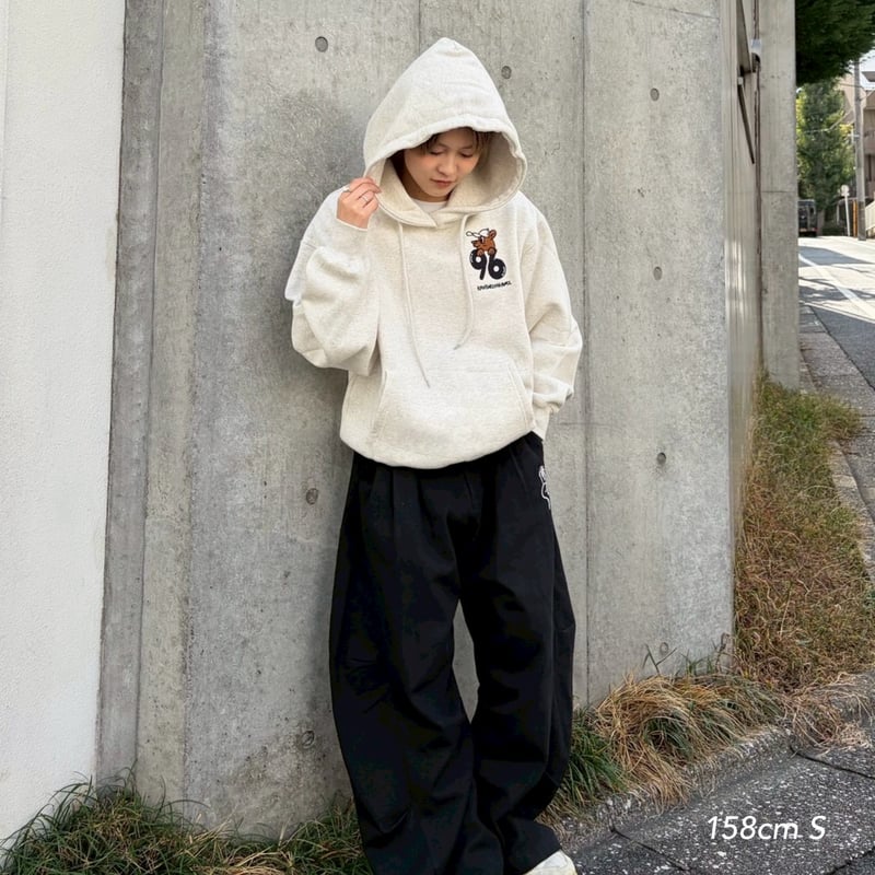 ゆるお 96bear hoodie | kaoyorinakami