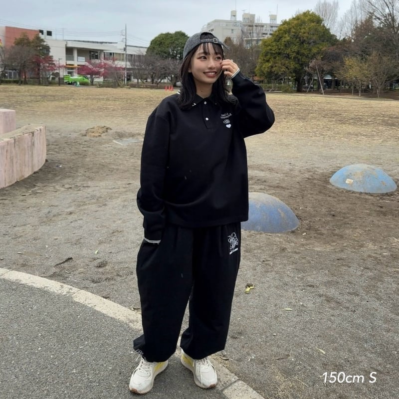 kaonaka Connie LS polo ポロシャツ L kaonaka Connie LS polo ポロシャツ L