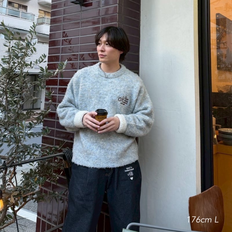 logo knit | kaoyorinakami