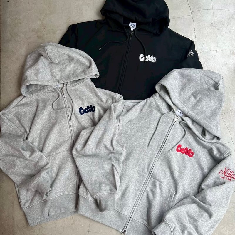 OUR LOVE zip hoodie | kaoyorinakami