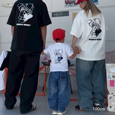 【KIDS】punchbaby tee