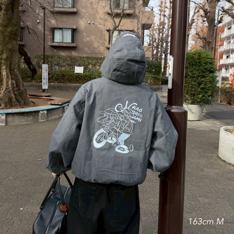 punchbike duck jacket | kaoyorinakami