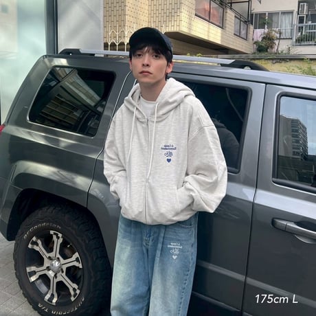 Connie short zip hoodie
