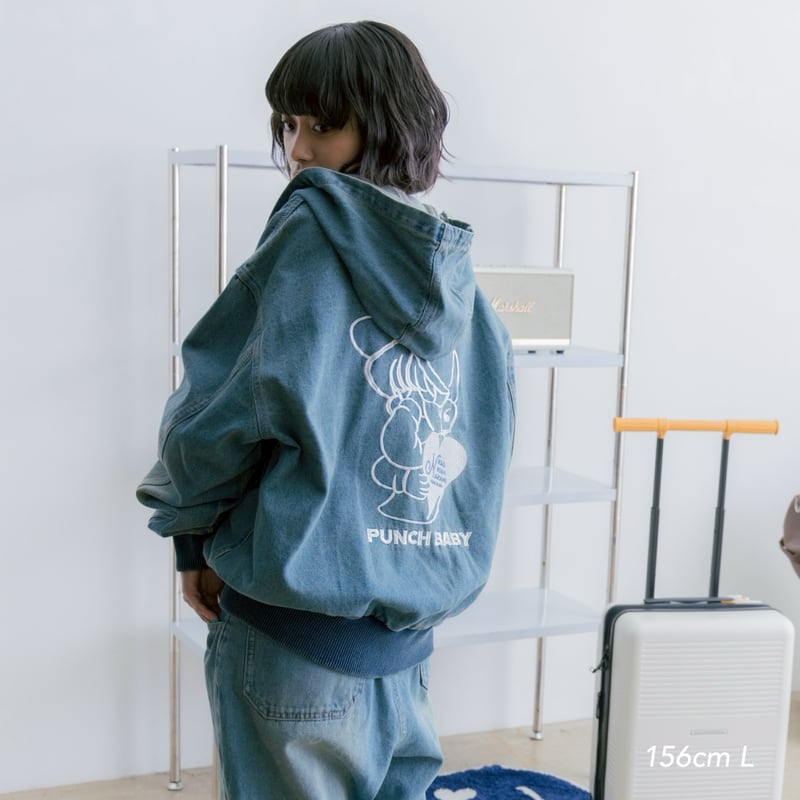 ジャケット・アウター kaoyorinakami punchbaby denim jacket punchbaby denim jacket | kaoyorinakami