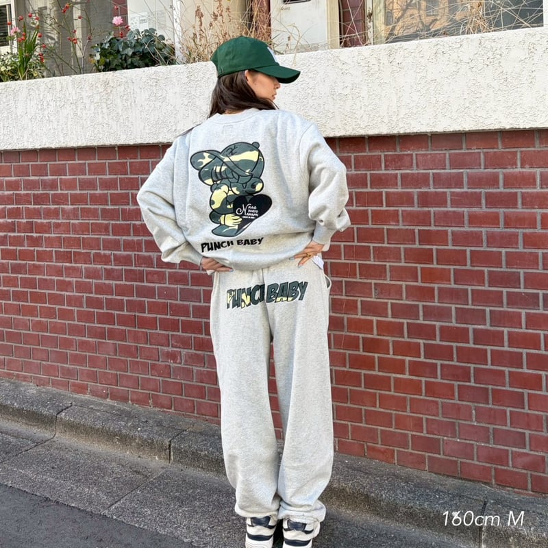 punchbaby camo sweat | kaoyorinakami