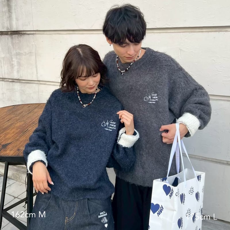 logo knit | kaoyorinakami