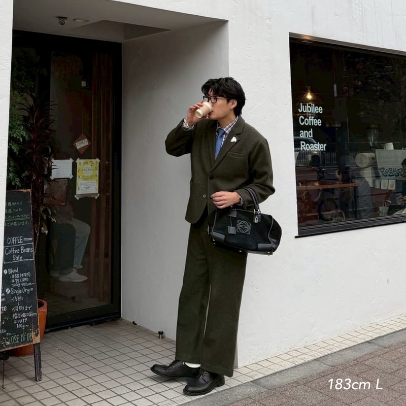 wool tailored jacket | kaoyorinakami