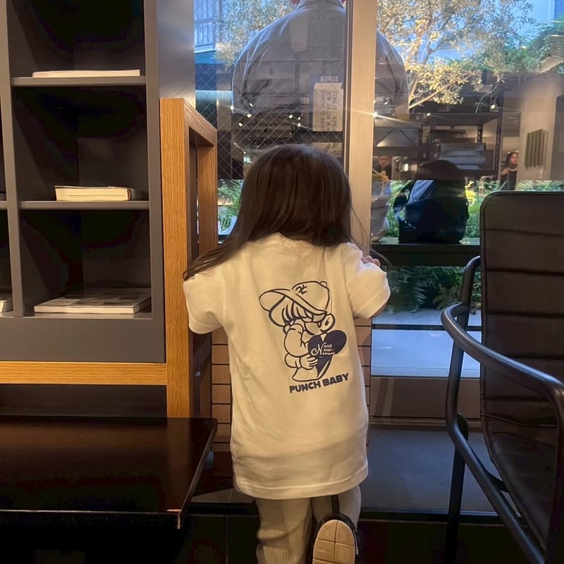 KIDS】punchbaby tee | kaoyorinakami