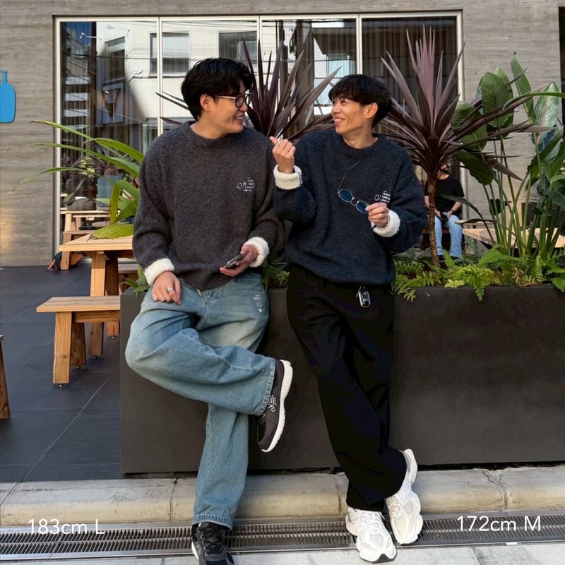 logo knit | kaoyorinakami