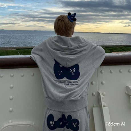 OUR LOVE zip hoodie