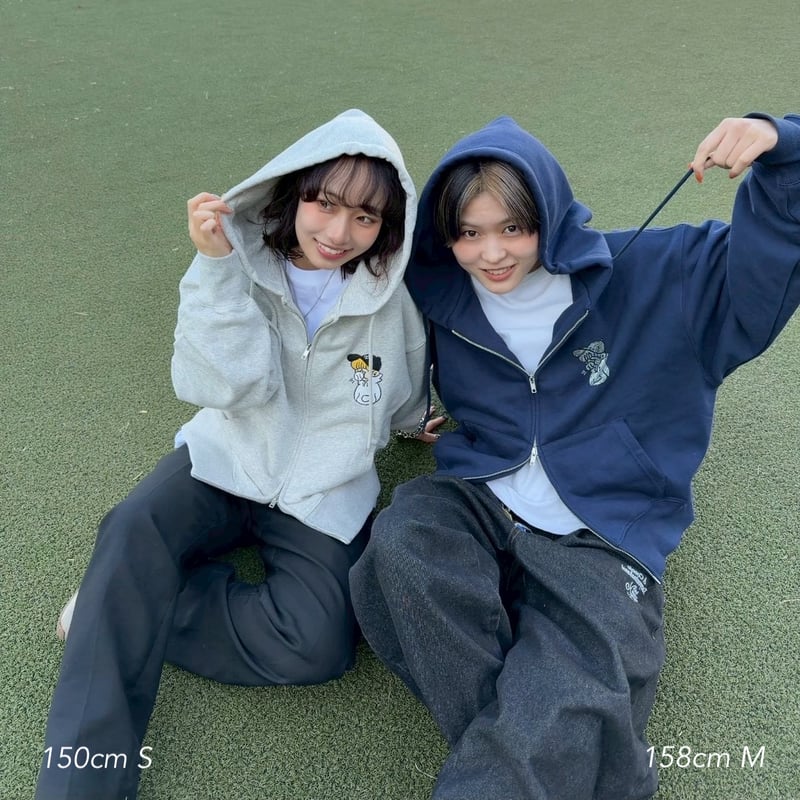 ballboy zip hoodie | kaoyorinakami