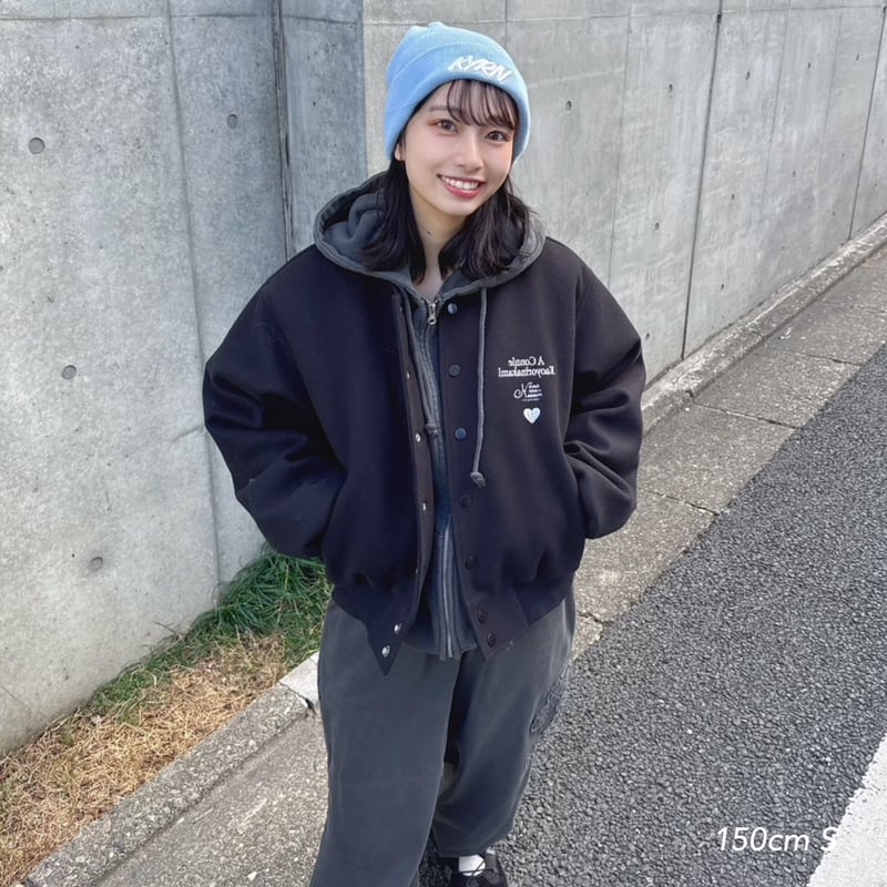 PUNCHBABY stadium jacket | kaoyorinakami