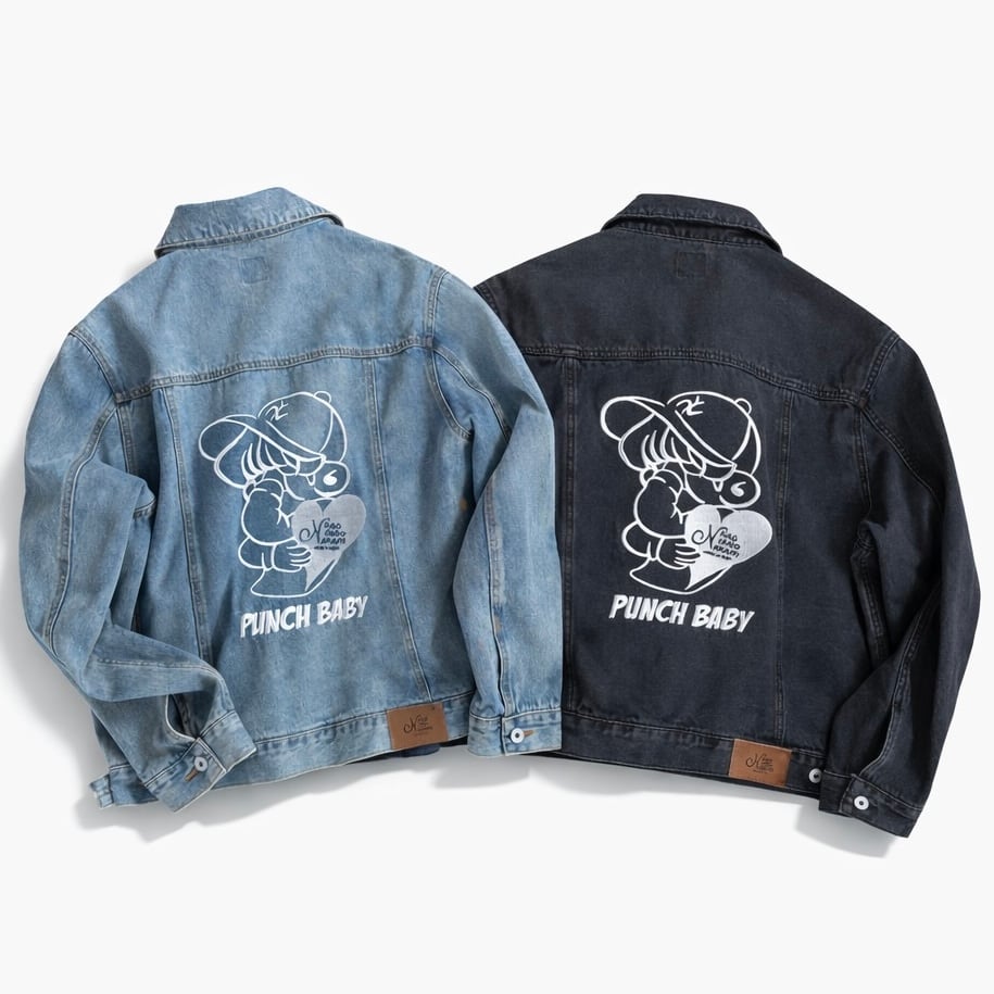 ジャケット・アウター kaoyorinakami punchbaby denim jacket fit=scale-down,w=1200