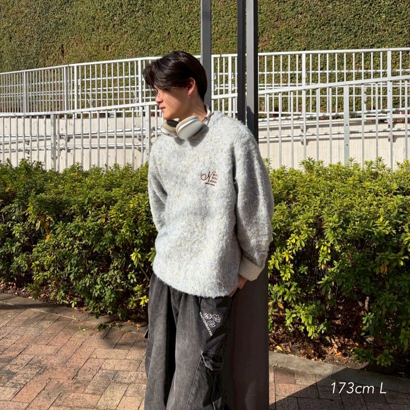 logo knit | kaoyorinakami