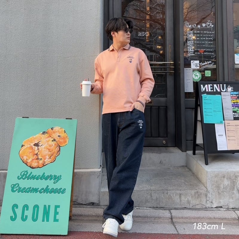 Connie LS polo | kaoyorinakami