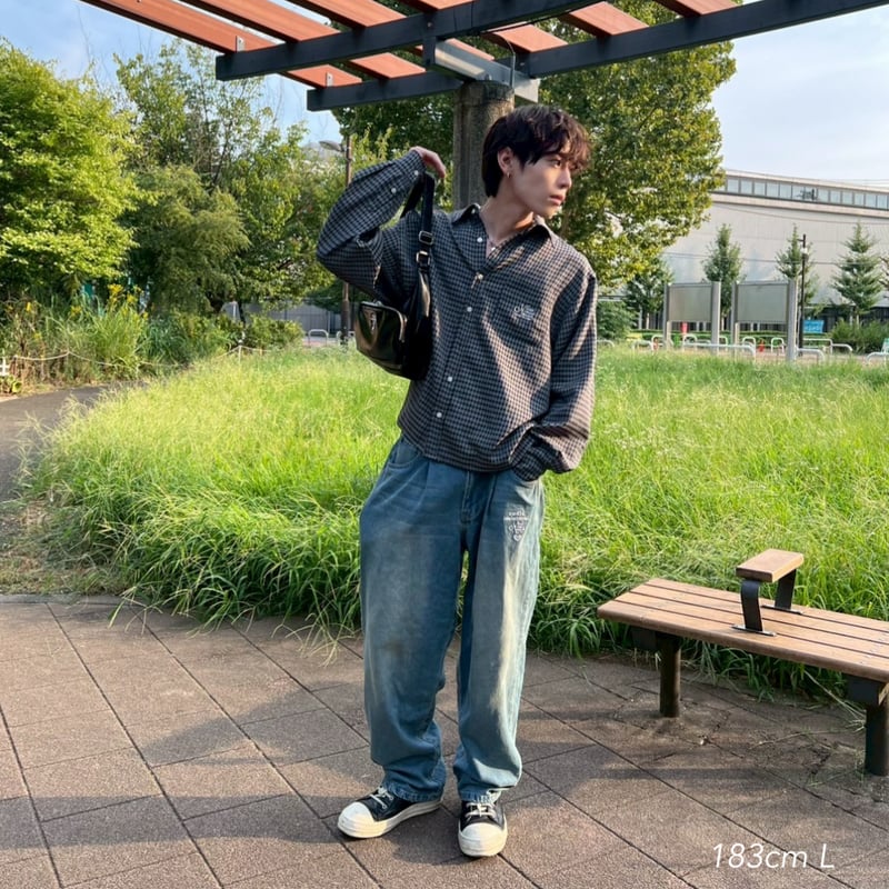 check shirt | kaoyorinakami