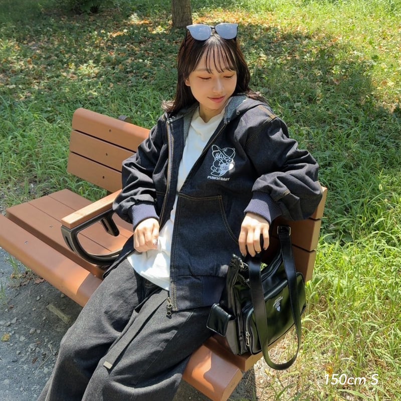 punchbaby denim jacket | kaoyorinakami