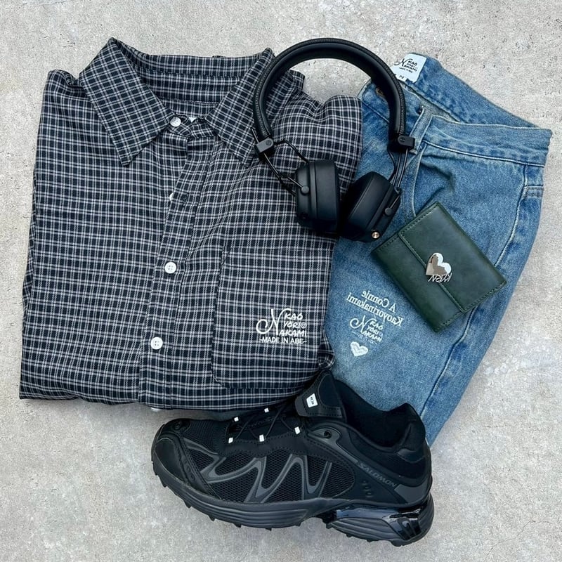 check shirt | kaoyorinakami